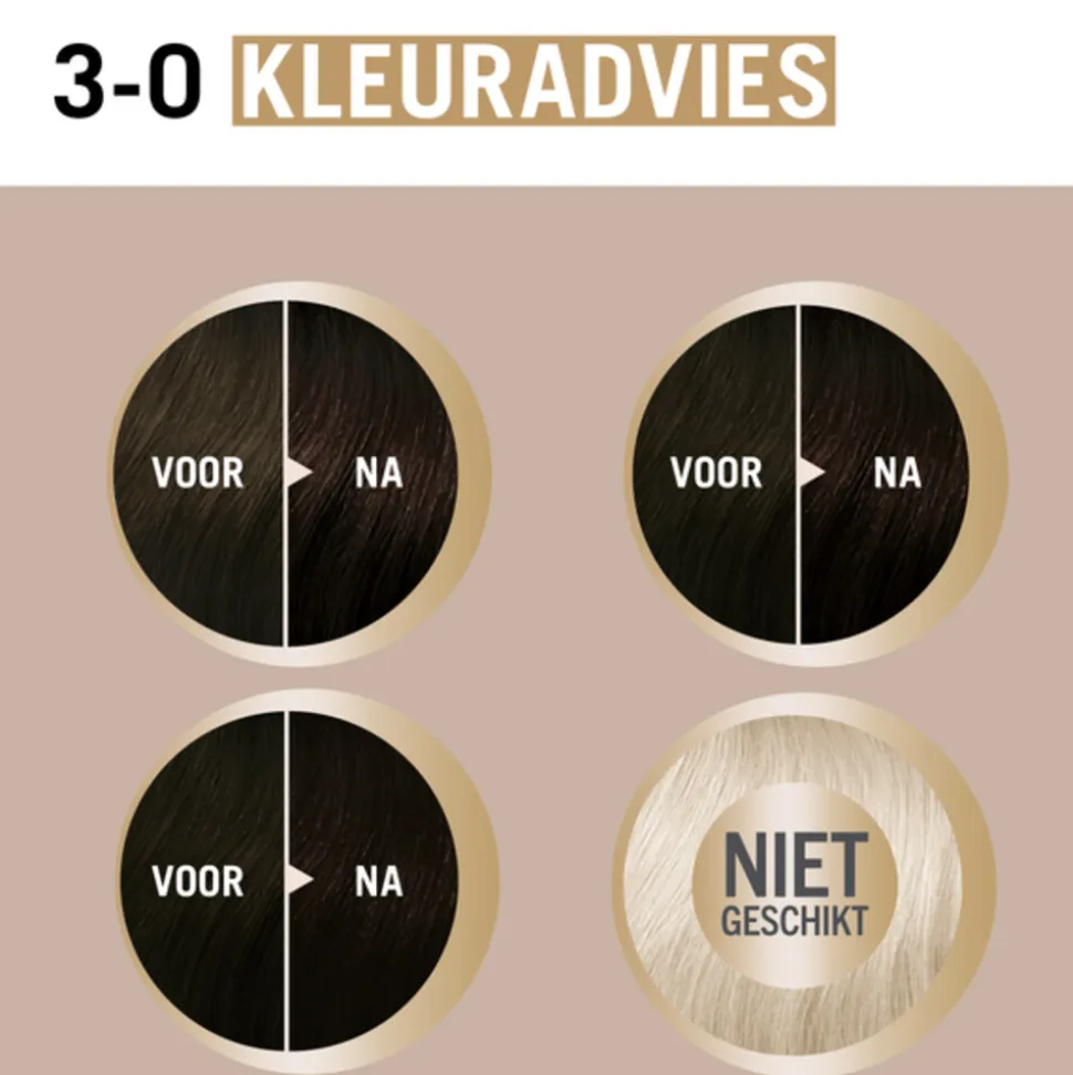 Schwarzkopf Creme Supreme Haarkleuring 3-0 1 set