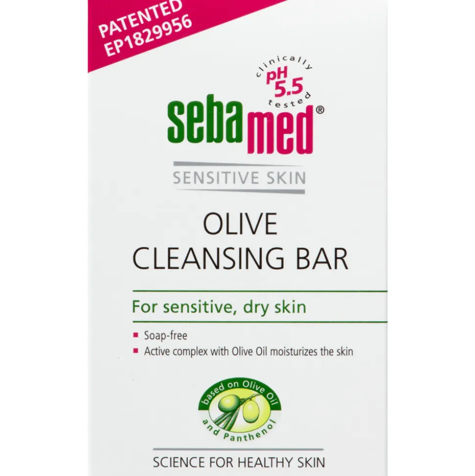 Sebamed Zeepvrij Wastablet Olijf 150 gr