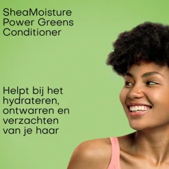 Shea Moisture Conditioner Power Greens Moringa & Avocado 384 ml