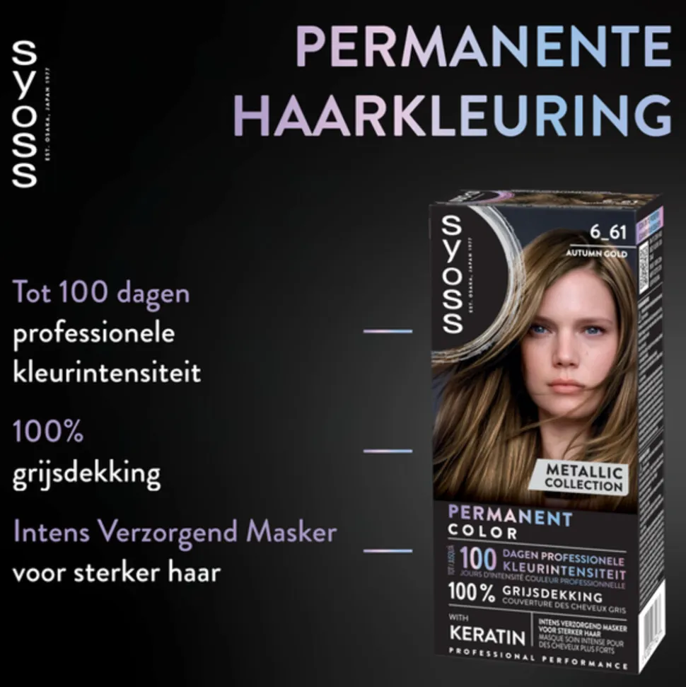 Syoss Baseline Haarverf 6-61 Autumn Gold