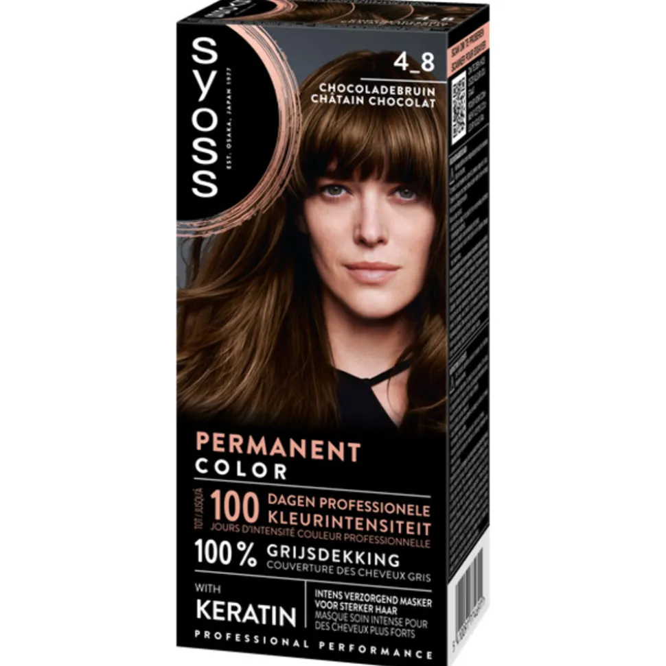 Syoss Baseline Haarverf 4-8 Chocoladebruin