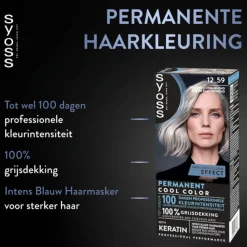 Syoss Baseline Haarverf 12-59 Cool Platinum Blond