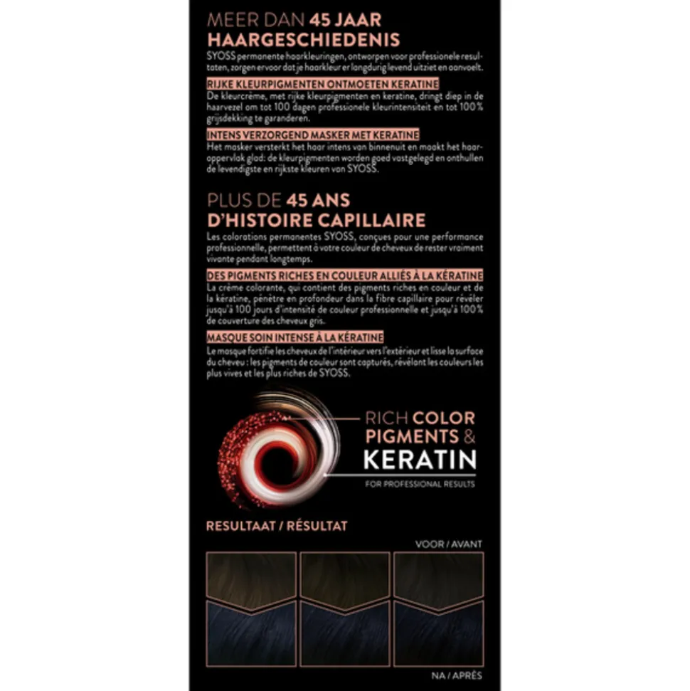 Syoss Baseline Haarverf 1-4 Cosmic Blue