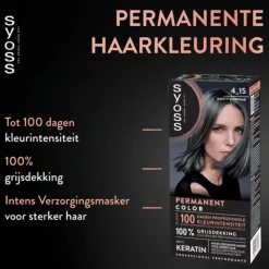 Syoss Baseline Haarverf 4-15 Dusty Chrome
