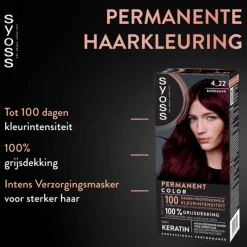 Syoss Baseline Haarverf 4-22 Scarlet Red