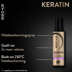 Syoss Keratin Heatprotection Spray 200 ml
