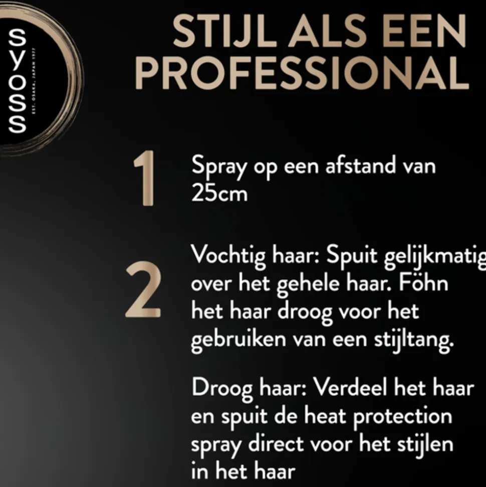 Syoss Keratin Heatprotection Spray 200 ml
