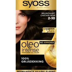 Syoss Oleo Intense Haarverf 2-10 Bruinzwart