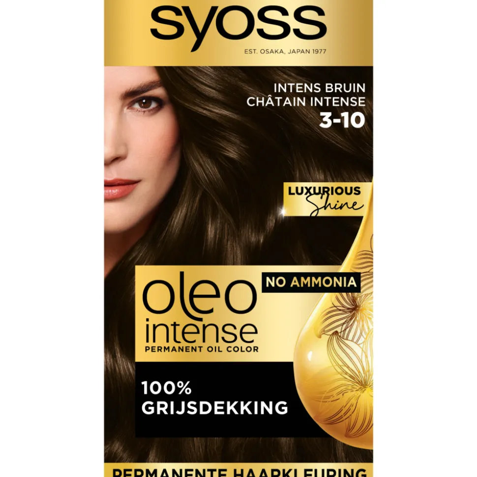 Syoss Oleo Intense Haarverf 3-10 Intens Bruin
