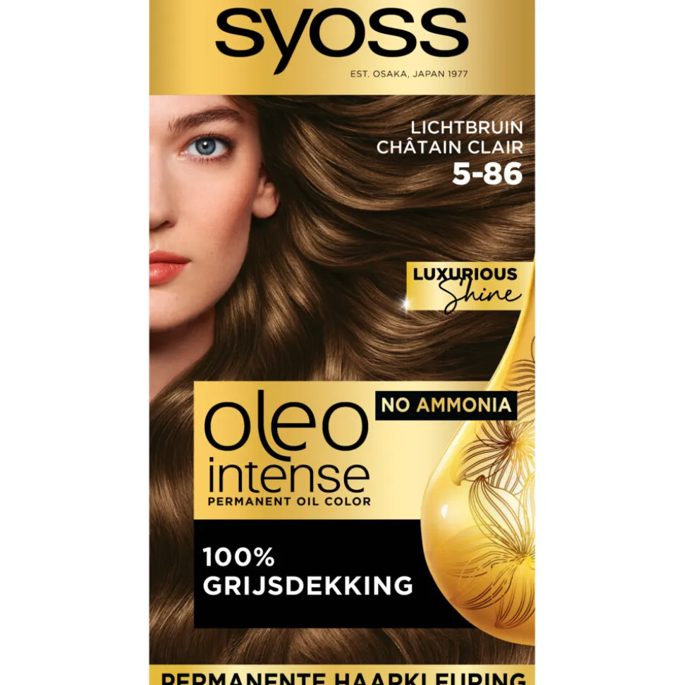 Syoss Oleo Intense Haarverf 5-86 Lichtbruin