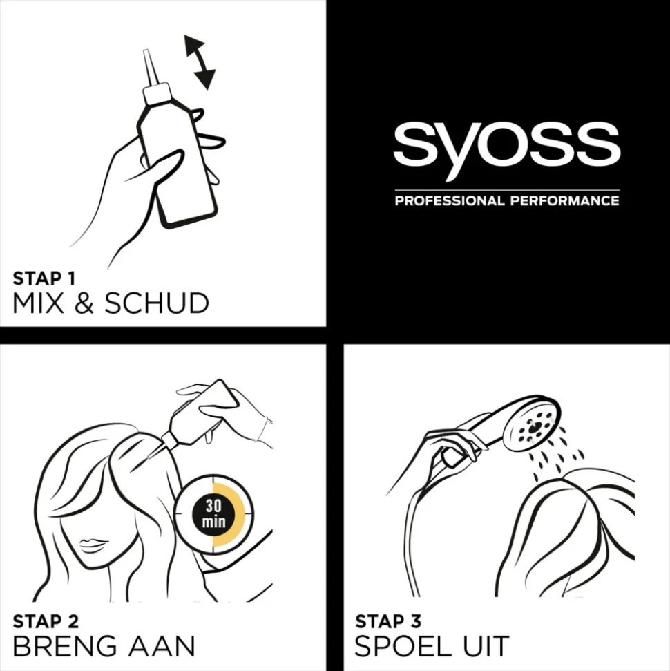 Syoss Oleo Intense Haarverf 5-92 Stralend Rood