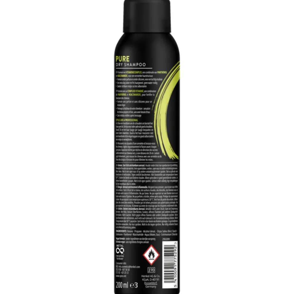 Syoss Pure Fresh Droogshampoo 200 ml