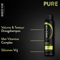 Syoss Pure Fresh Droogshampoo 200 ml