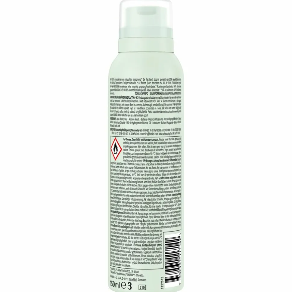 Taft Droogshampoo Overnight Fresh Wonders 150 ml