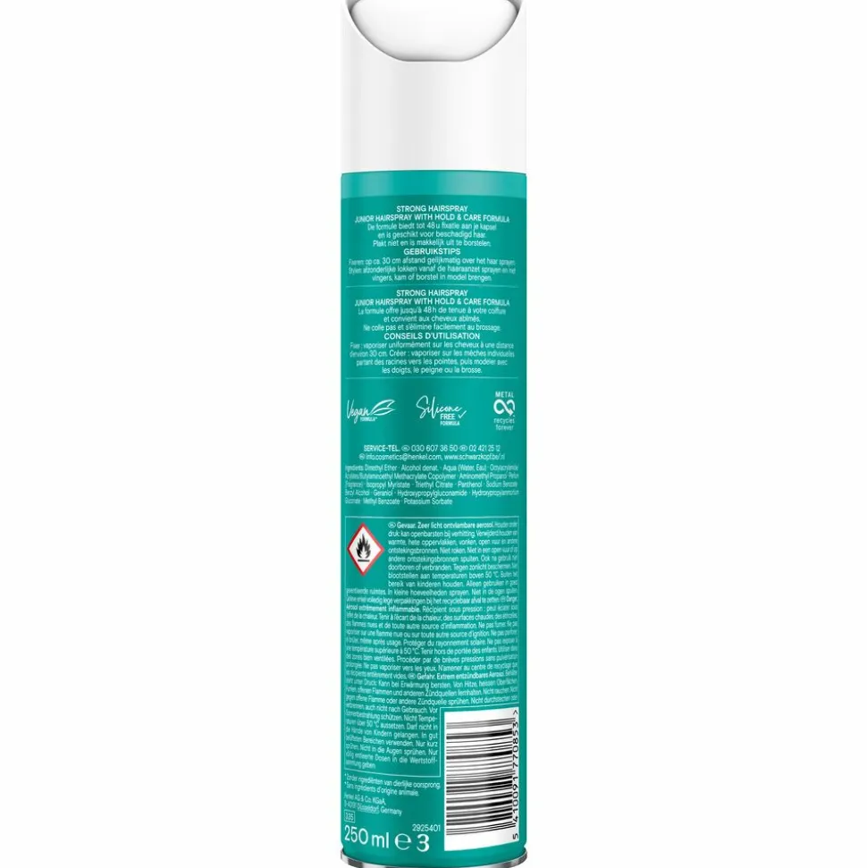 Taft Junior Hairspray Strong 250 ml