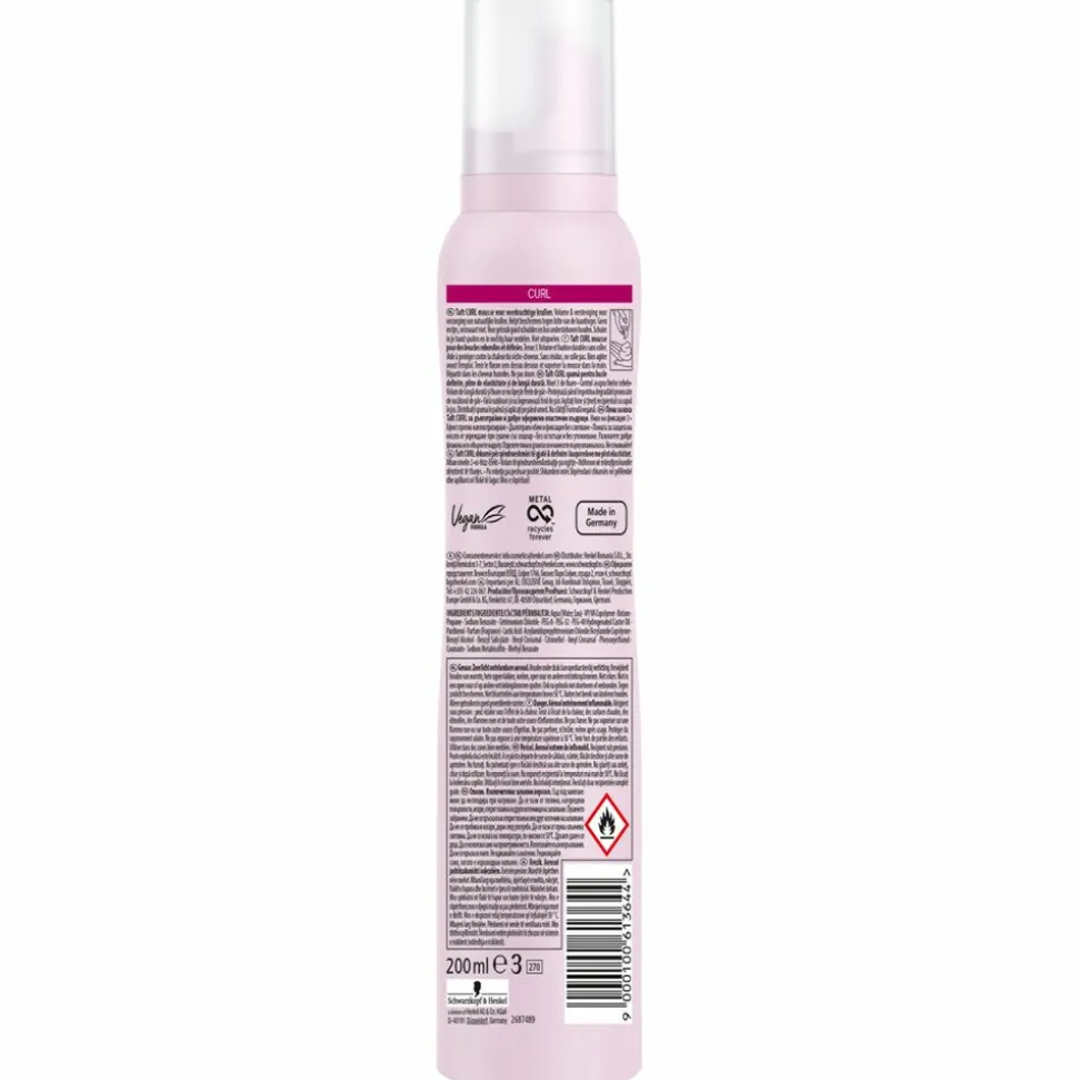 Taft Styling Mousse Curl 200 ml