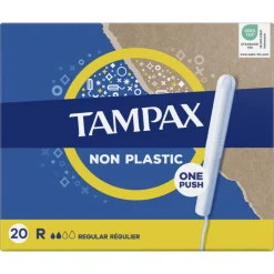 Tampax Tampons Regular met Kartonnen Inbrenghuls 20 stuks