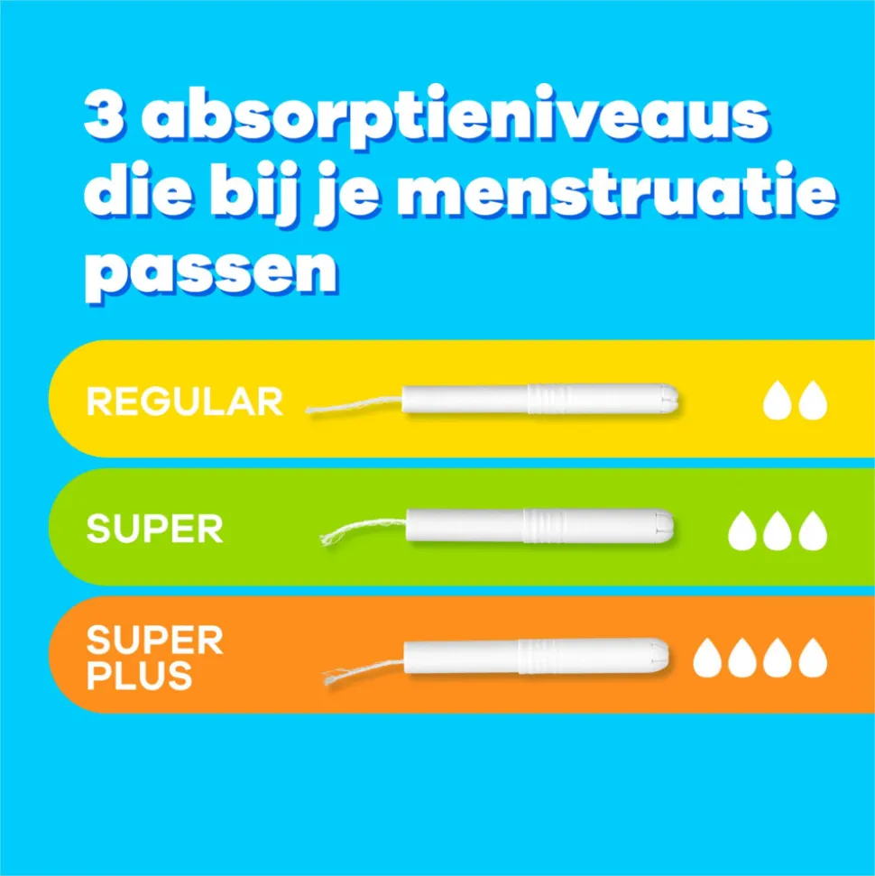 Tampax Tampons Regular 40 stuks