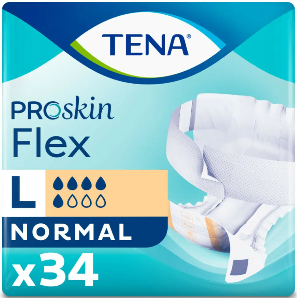 TENA Proskin Flex Normal L 34 stuks