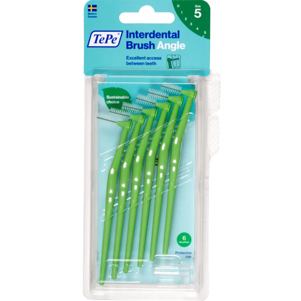 TePe Angle Interdentale Ragers 0,8 mm Groen 6 stuks