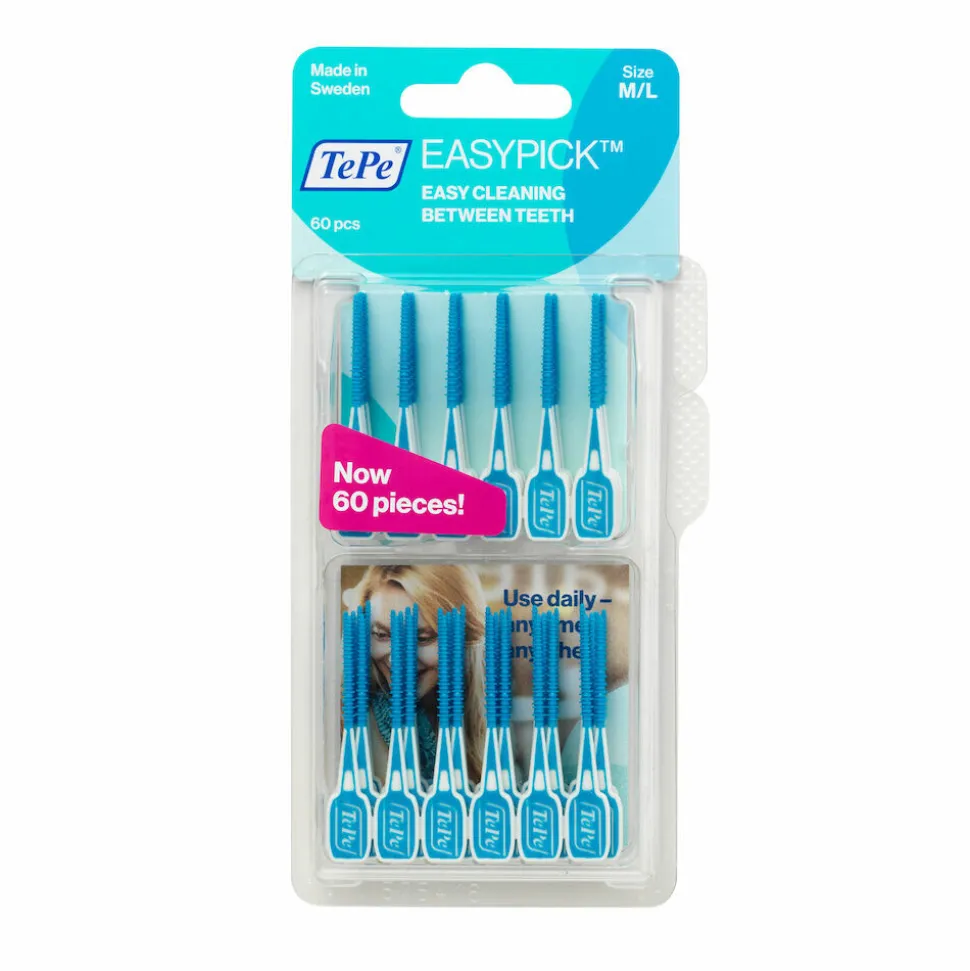 TePe EasyPick Maat M/ L 60 stuks