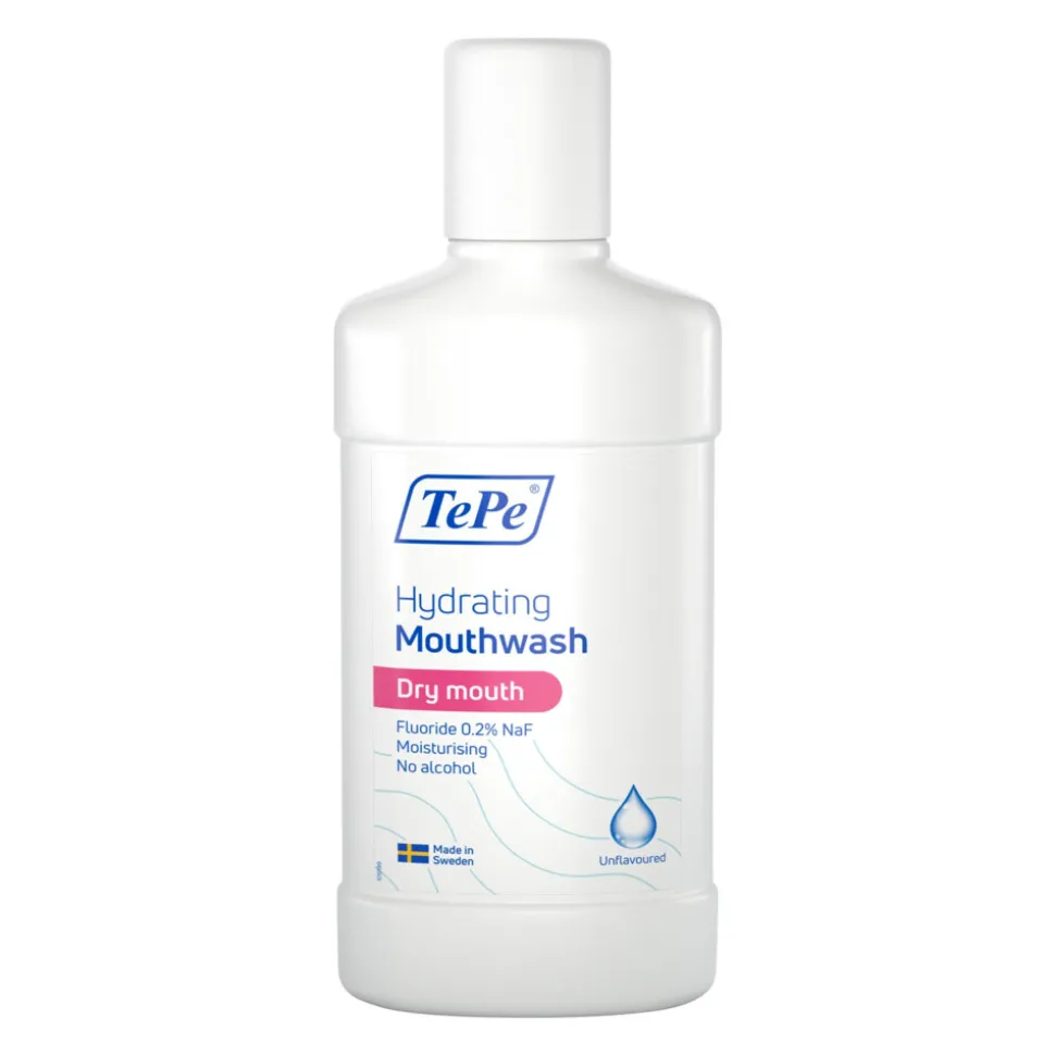 TePe Hydraterende Mondspoeling zonder Smaak 500 ml
