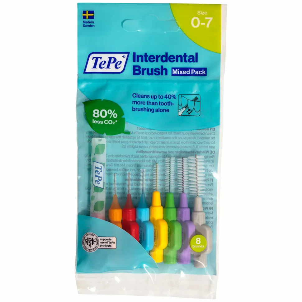 TePe Interdentale Ragers Original Gemengd 8 stuks