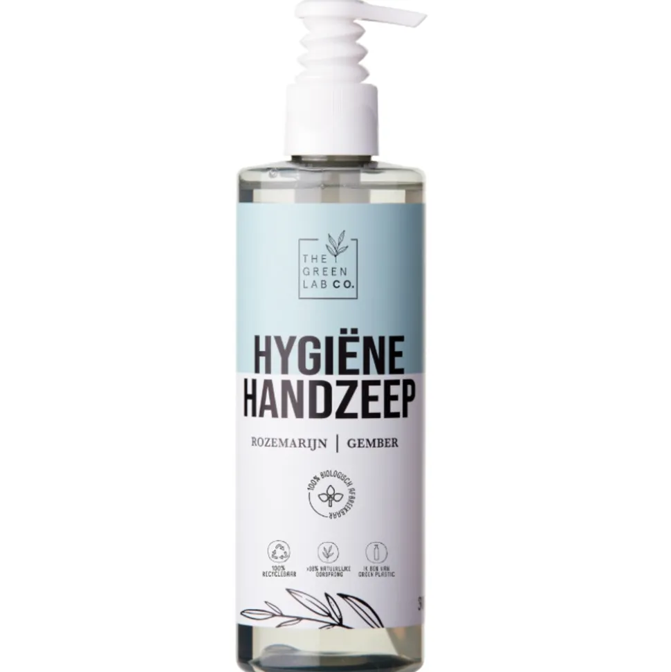 The Green Lab Co Vloeibare Handzeep Rozemarijn & Gember 300 ml
