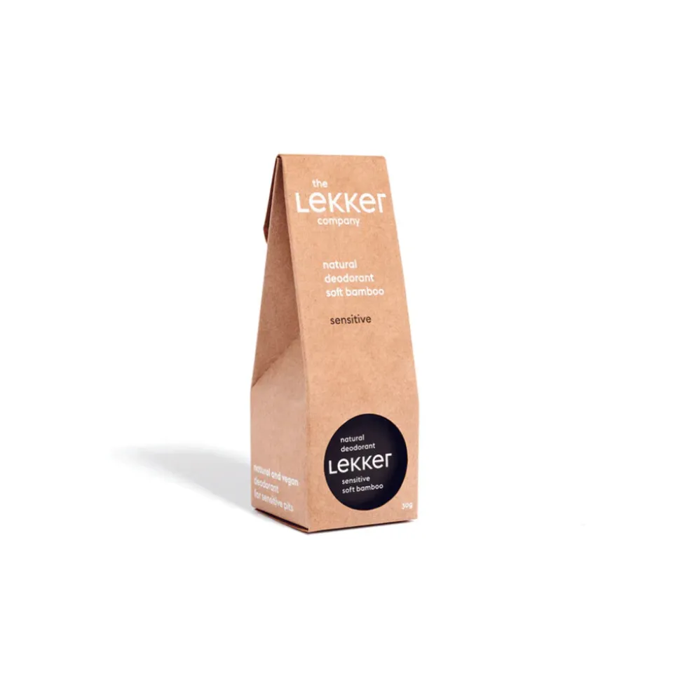 The Lekker Company Deodorant Sensitive soft bamboo 30 gr