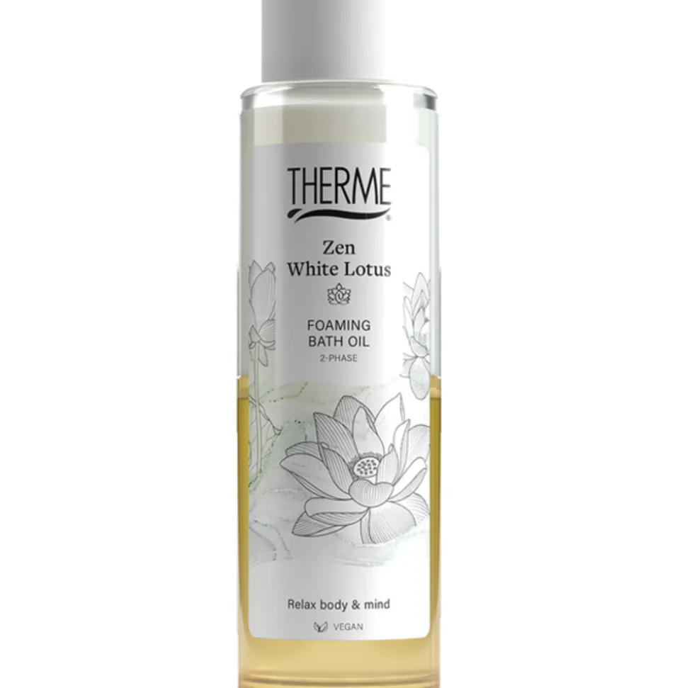 Therme Foaming Bath Oil Zen White Lotus 400 ml