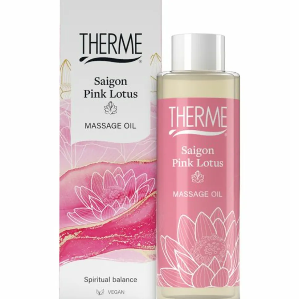 Therme Massage Olie Saigon Pink Lotus 125 ml