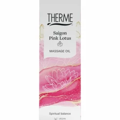 Therme Massage Olie Saigon Pink Lotus 125 ml