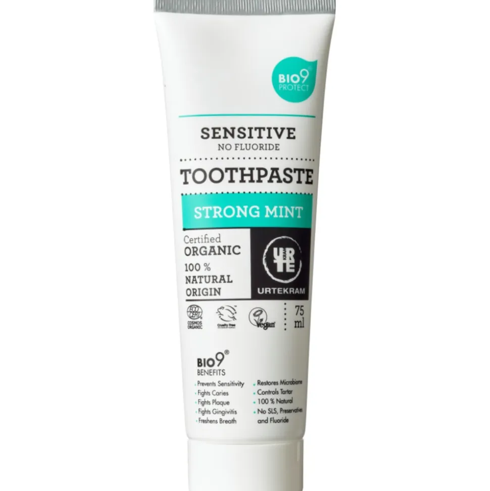 Urtekram Tandpasta Senstive Strongmint