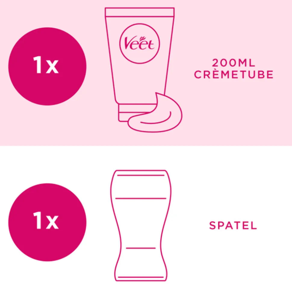Veet Ontharingscrème Minima Droge huid 200 ml