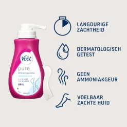Veet Ontharingscrème Pure Gevoelige Huid 400 ml