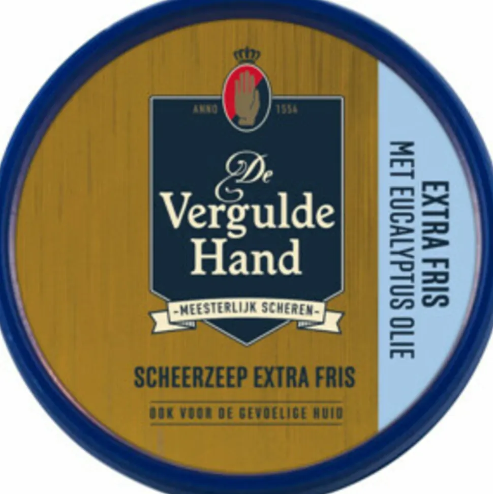 Vergulde Hand Scheerzeeptablet Extra Fris 75 gr