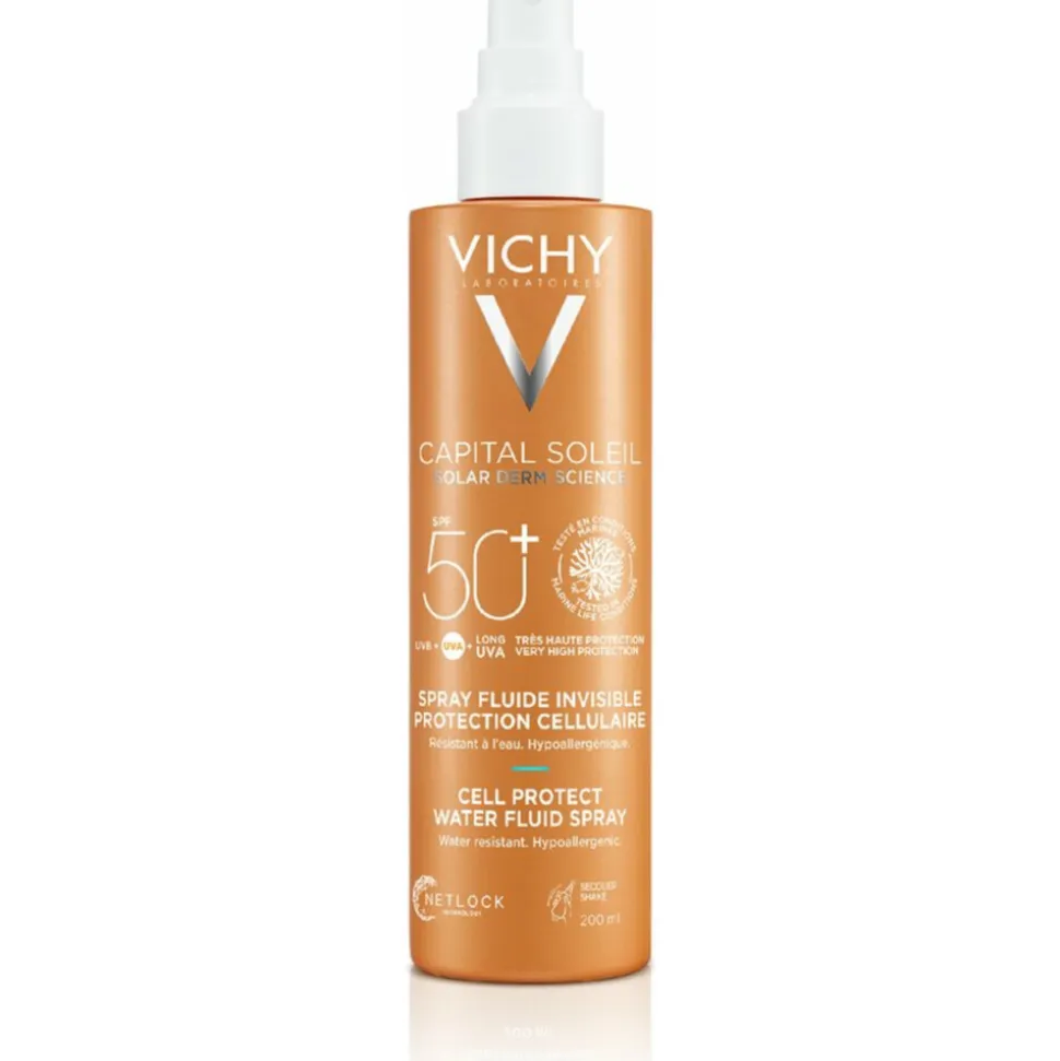 Vichy Capital Soleil UV Cell Protect Fluide Spray SPF 50+ 200 ml