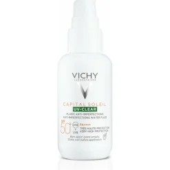 Vichy Capital Soleil UV Clear Anti-onzuiverheden Zonnebrand SPF 50+ 40 ml