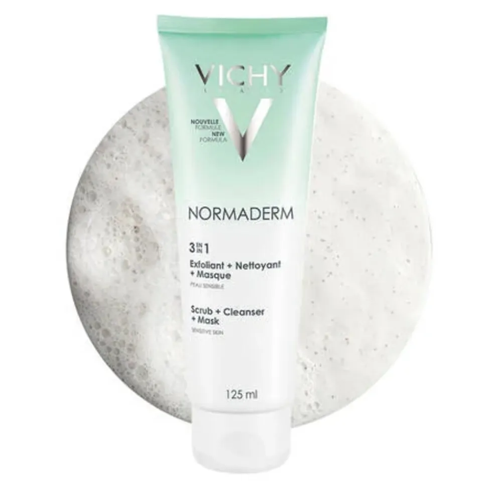 Vichy Normaderm 3 in 1 Reinigingsgel 125 ml