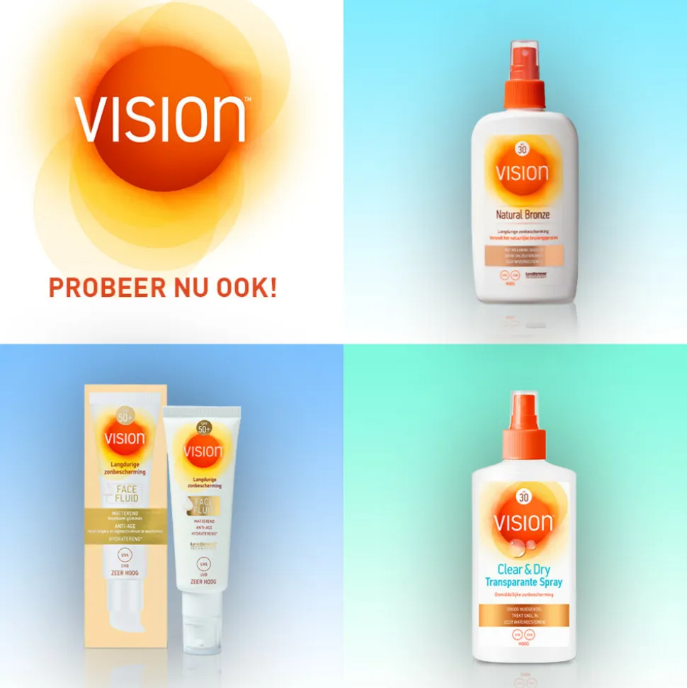 Vision Zonnebrand Every Day Sun SPF 30 Mini 15 ml
