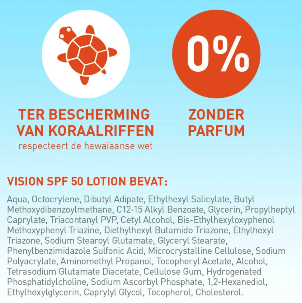 Vision Zonnebrand Every Day Sun SPF 50 180 ml