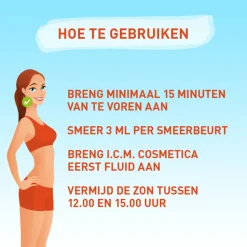 Vision Zonnebrand Face Fluid SPF 50+ 50 ml