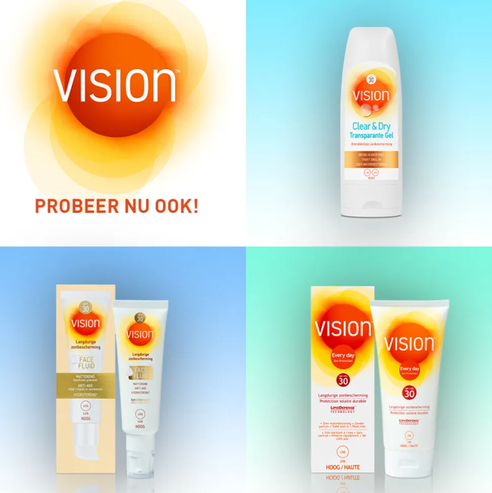 Vision Zonnebrand Natural Bronze SPF 30 185 ml