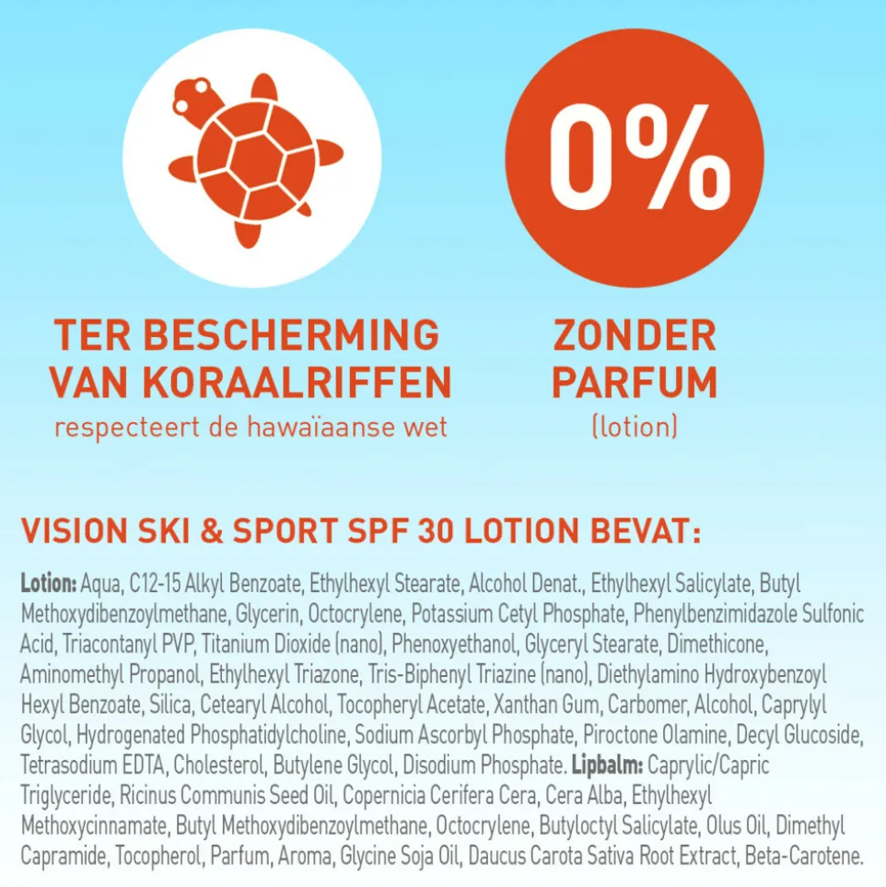 Vision Zonnebrand Sport Sun Care SPF 30 20 ml