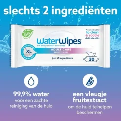 WaterWipes Volwassen Doekjes Sensitive 6x30 = 180 stuks
