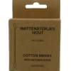Wattenstaafjes Hout in een Doosje 100 stuks