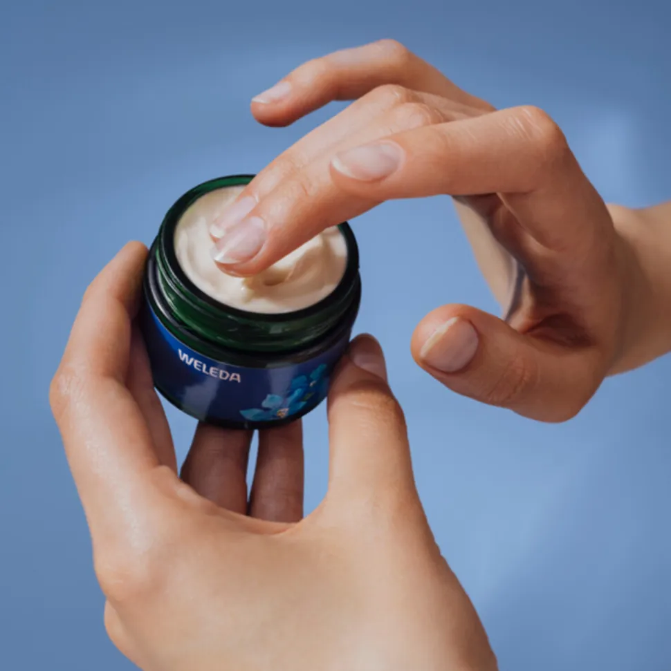 WELEDA Blauwe Gentiaan & Edelweiss Versterkende Nachtcrème 40 ml