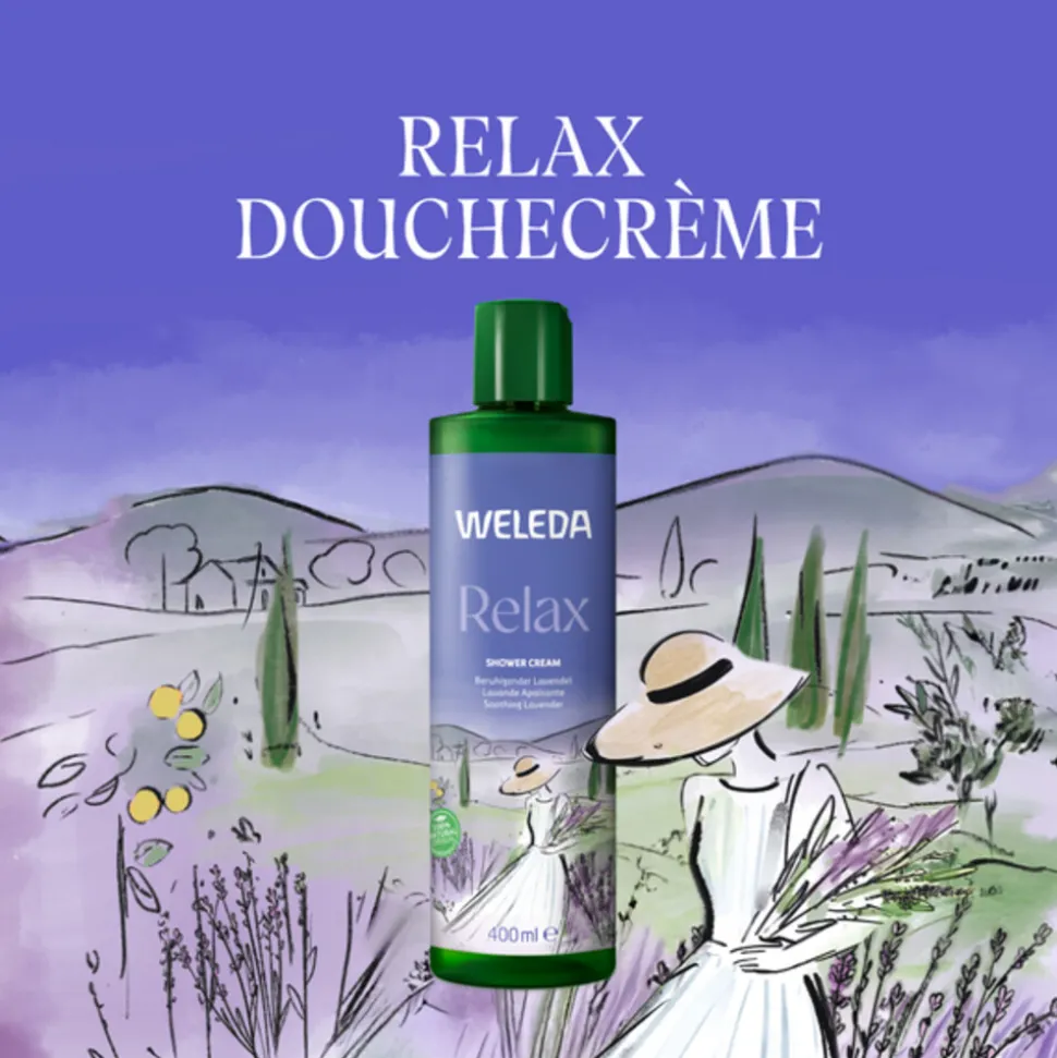 WELEDA Douchecrème Relax Lavendel 400 ml
