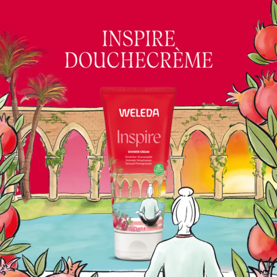WELEDA Granaatappel Inspire Douchecrème 200 ml