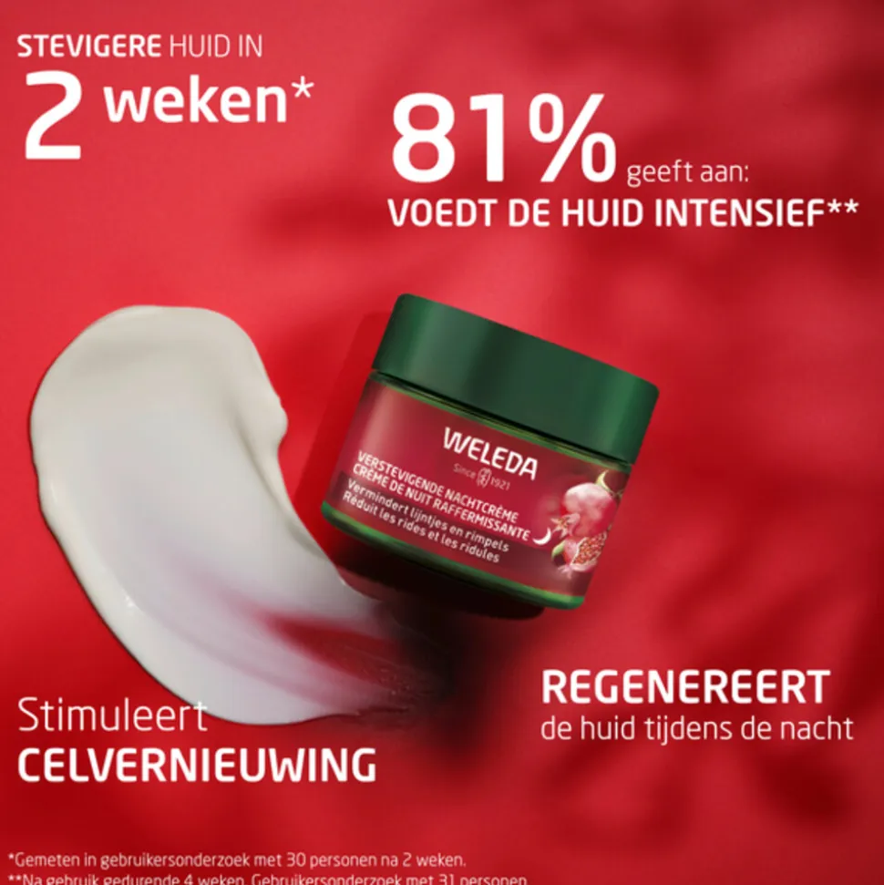 WELEDA Granaatappel & Maca Verstevigende Nachtcrème 40 ml